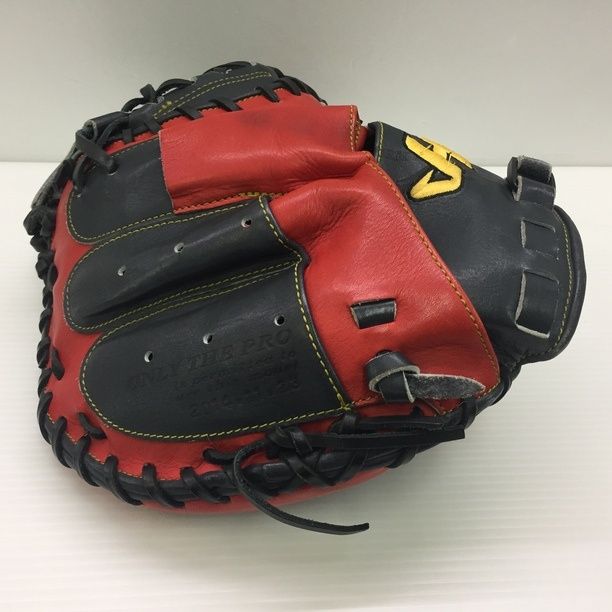 中古品 ハタケヤマ HATAKEYAMA ONLY THE PRO 硬式 キャッチャーミット ...