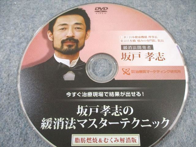 治療院マーケティング研究所 坂戸孝志の緩消法マスターテクニック 2016/2017 DVD9枚 055S3D 治療院マーケティング研究所 坂戸孝志の緩消法マスター