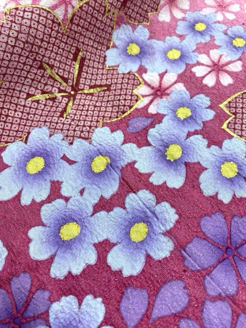 振袖 豪華 金彩 銀通し ラメ刺繍 紋意匠 桜 身丈164cm - メルカリ