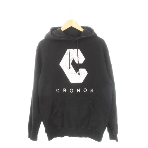 クロノス CRONOS プルパーカー スウェット 長袖 プリント