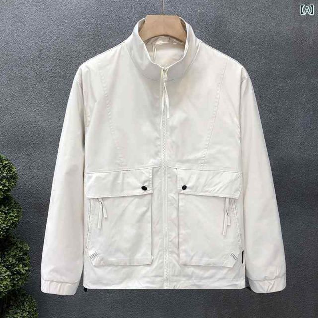 XL]秋冬 [XL]秋冬 コーデ メンズ  服 シンプル ファッション オシャレ 大人 かっこいい 大きいサイズ ストリート 紳士服  スタンドカラー カジュアル ジャケット トップス  コーデ メンズ 服 シンプル ファッション オシャレ 大人