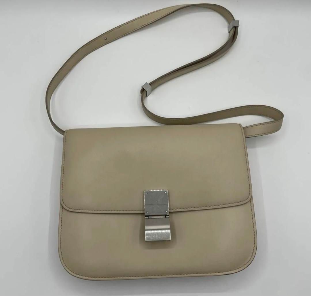 極美品★CELINE セリーヌ★クラシックボックス　ミディアム CELINE セリーヌクラシックボックス ミディアム - メルカリ