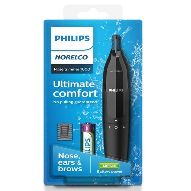 PHILIPS Series 1000 ノーズトリマー　鼻毛カッター 動確済み Philips フィリップス Norelcoシリーズ 1000 ノーズトリマー