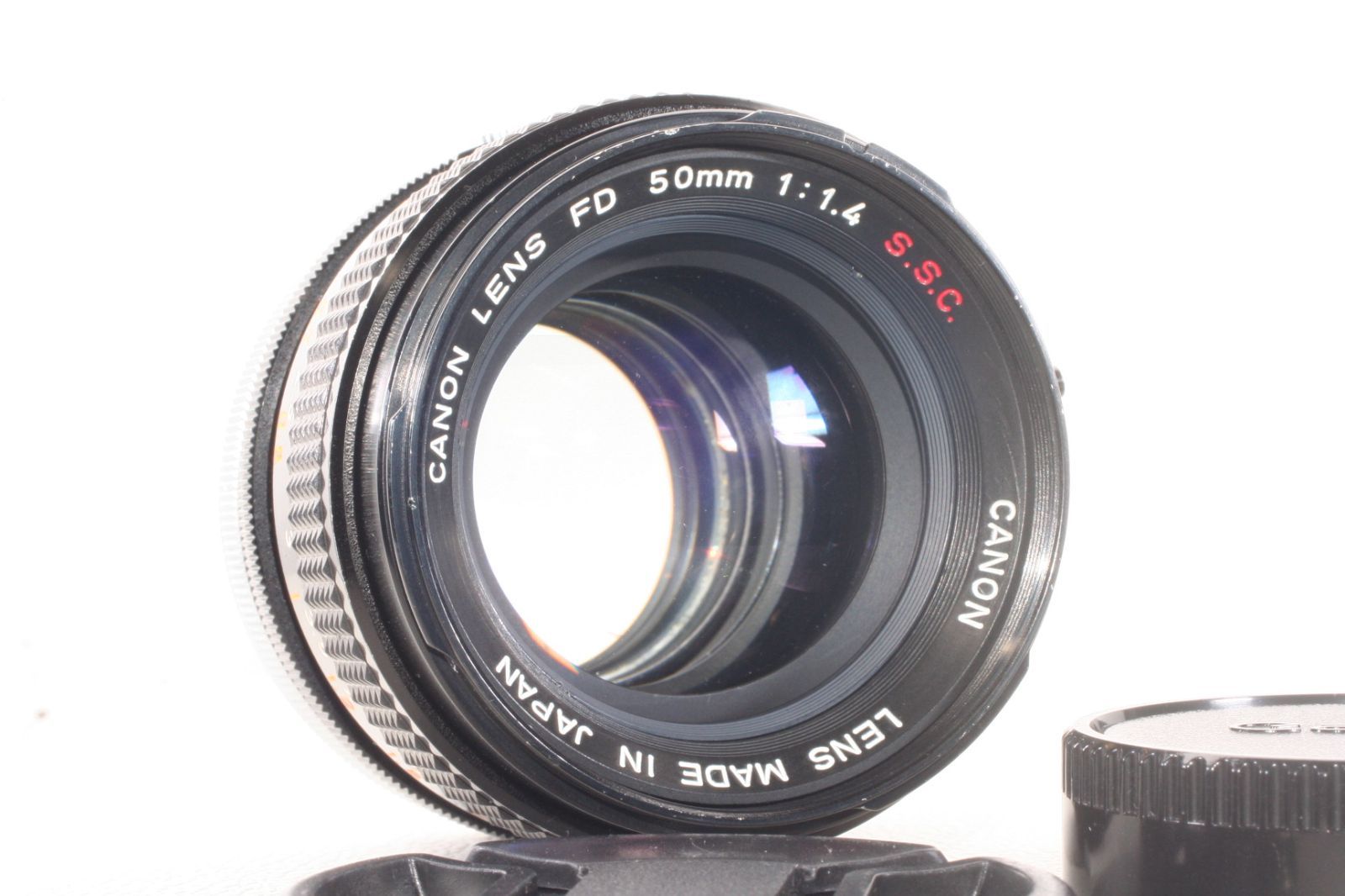 整備済み キヤノン FD 50mm f1.4 S.S.C. 単焦点レンズ