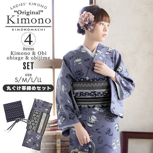 REDYAZEL チェック柄半袖ダブルジャケット サイドレースアップ