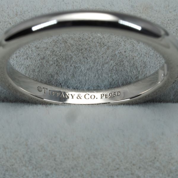 ティファニー　3P天然ダイヤ Pt950フォーエバー ウェディングバンドリング TIFFANY&Co. ティファニー フォーエバー ウェディング バンド
