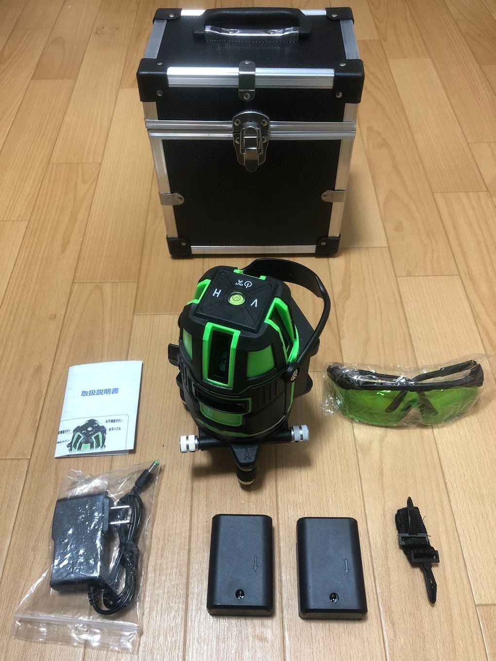5ライン6点 グリーンレーザー墨出し器/墨出器/墨出し機/測定器/水平器