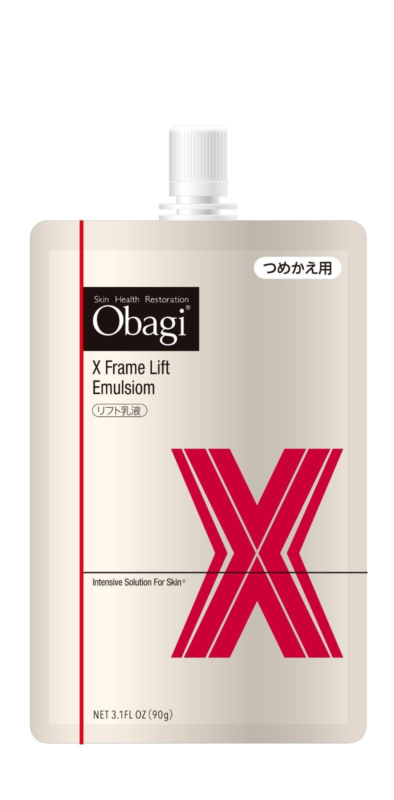 【新着商品】（ハリ上昇 つめかえ用 乳液詰替） フレームリフトエマルジョン オバジX 90g Obagi(オバジ)