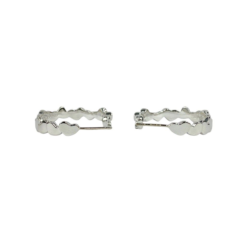 磨き済 Tiffany シルバー フープピアス 磨き済 Tiffany シルバー フープピアス