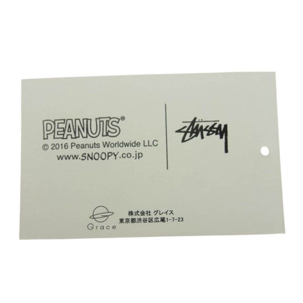 未開封【STUSSY】ステューシー✖ピーナッツスヌーピーコラボキーホルダー 激レア限定コラボ☆ステューシー×スヌーピーSTUSSYキーホルダー