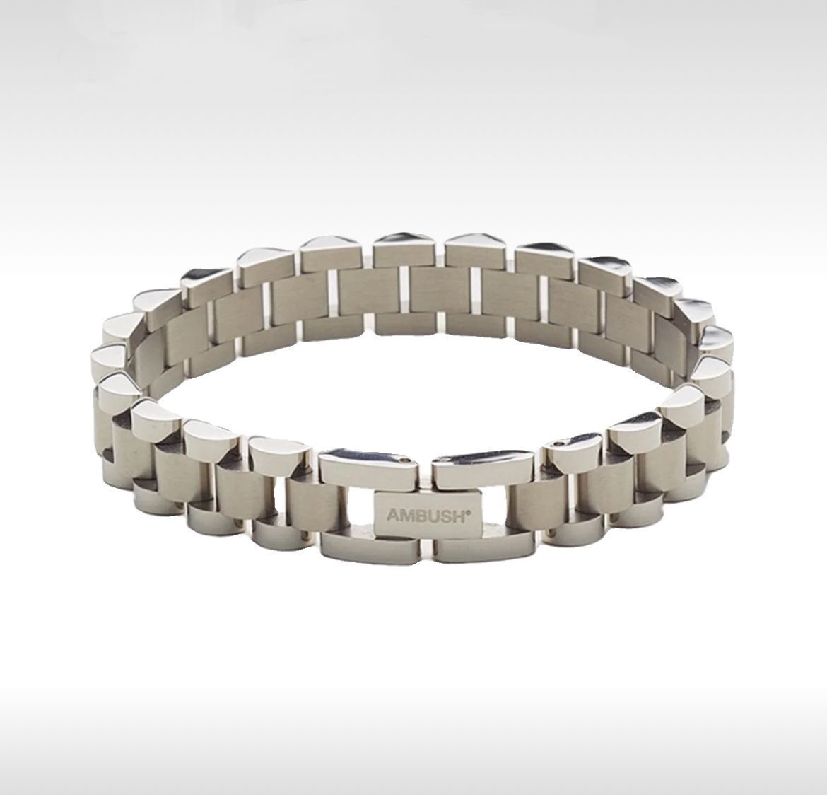 Ambush 時計型 ブレスレット シルバー AMBUSH(アンブッシュ) 通販