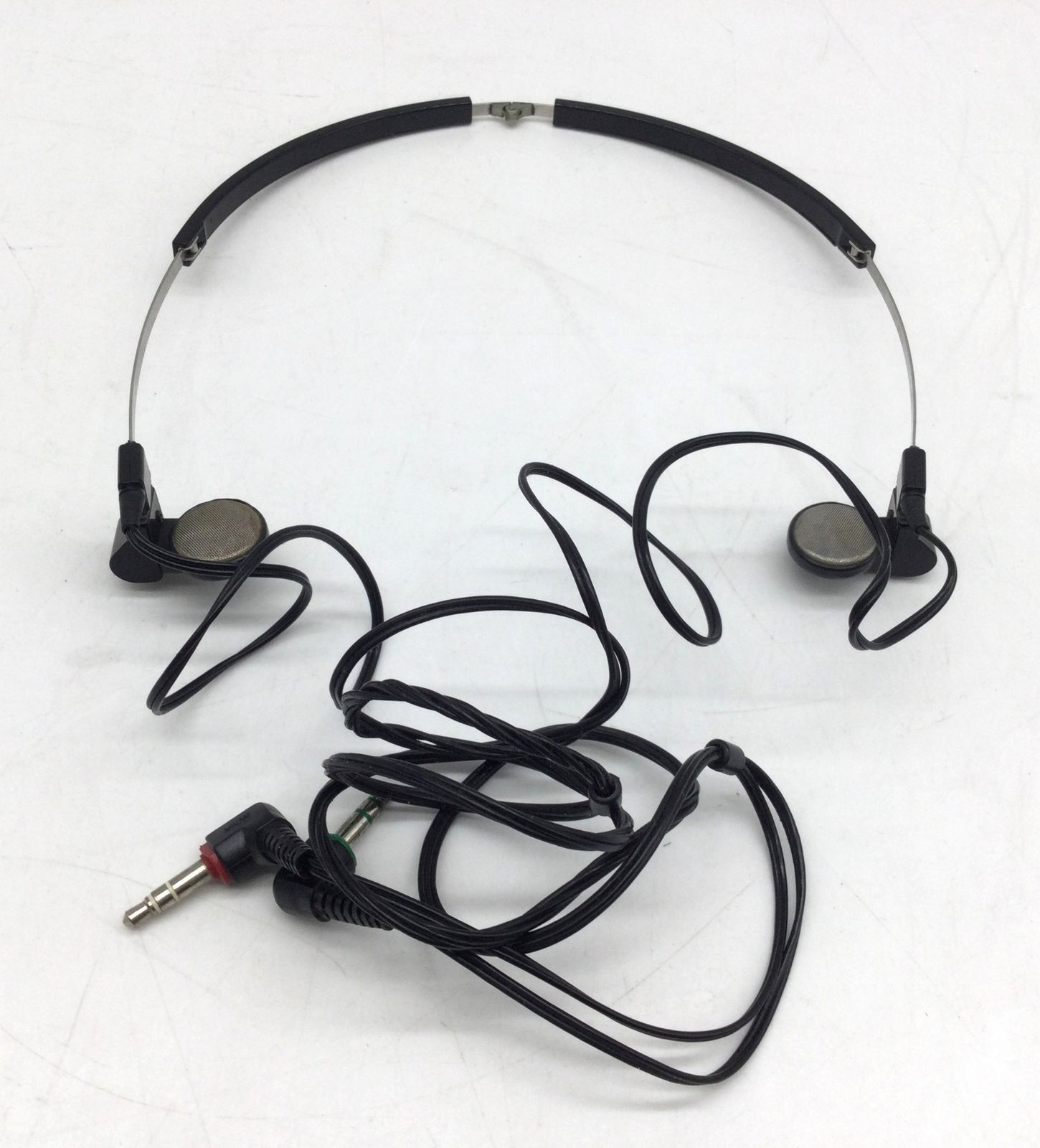 6175 SONY DR-A70 バイノーラルマイク付きヘッドホン WM-R15付属品 BINAURAL MICROPHONE ヘッドフォン 現状品
