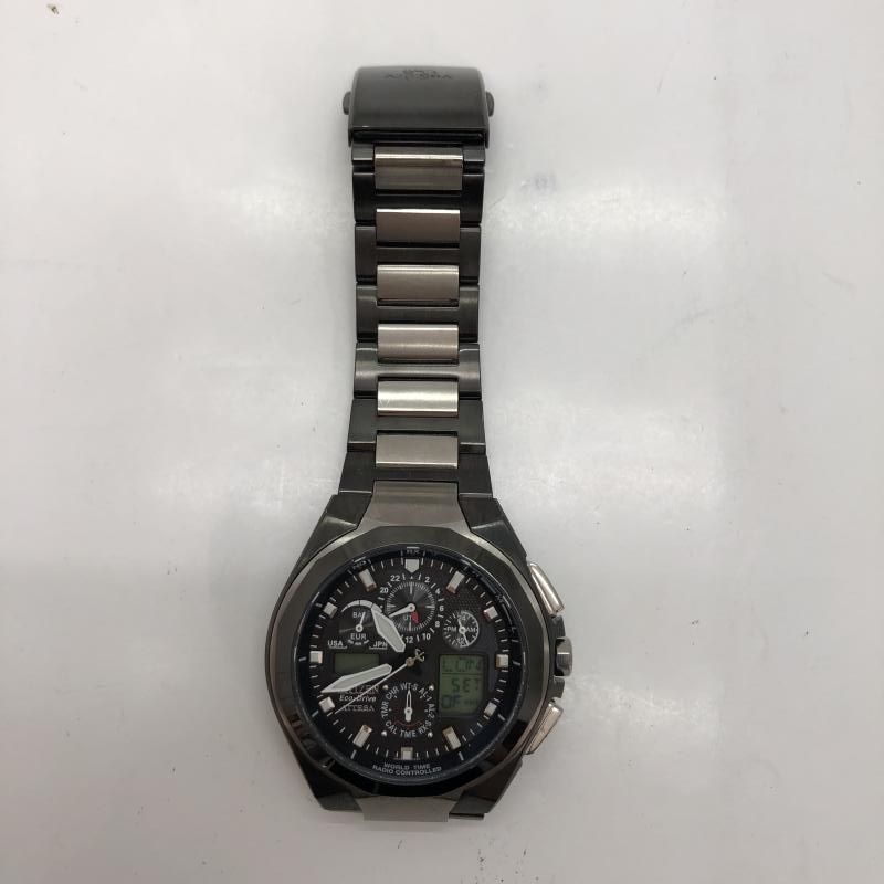 シチズン アテッサ エコドライブ チタン 20周年限定 ジェットセッター