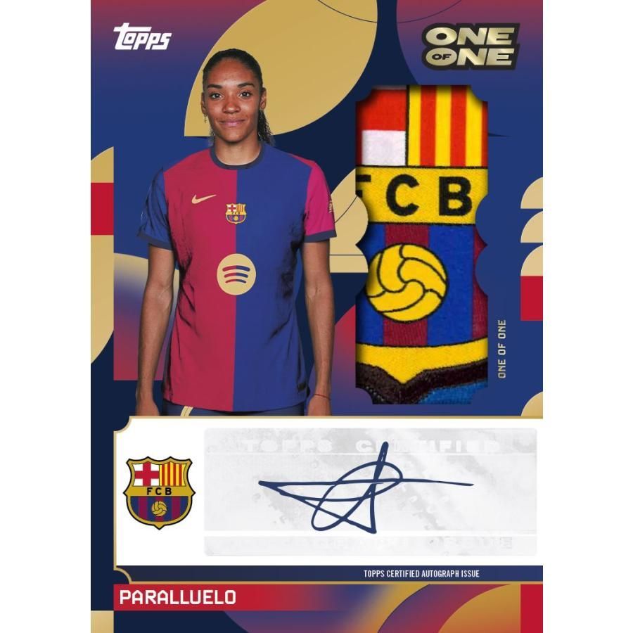 数量限定入荷！日本未発売！【Topps FC Barcelona Team Set 2024-25 