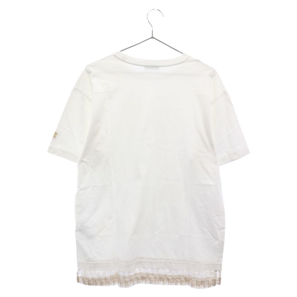 DIOR(ディオール)21SSオブリークシャツレイヤード半袖Tシャツ