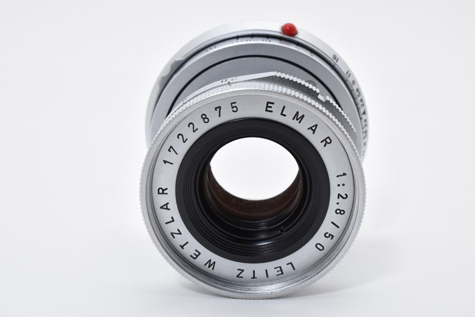 外観 上 ライカ Leica ELMAR 5 cm 50 mm F 2 8 沈胴 172万台 最短1 m Mマウント用