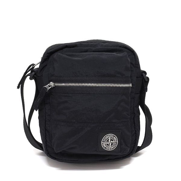 stone  ショルダーバッグ ブラック 未使用 ストーンアイランド 新品 stone island ショルダーバッグ ストーンアイランド - メルカリ