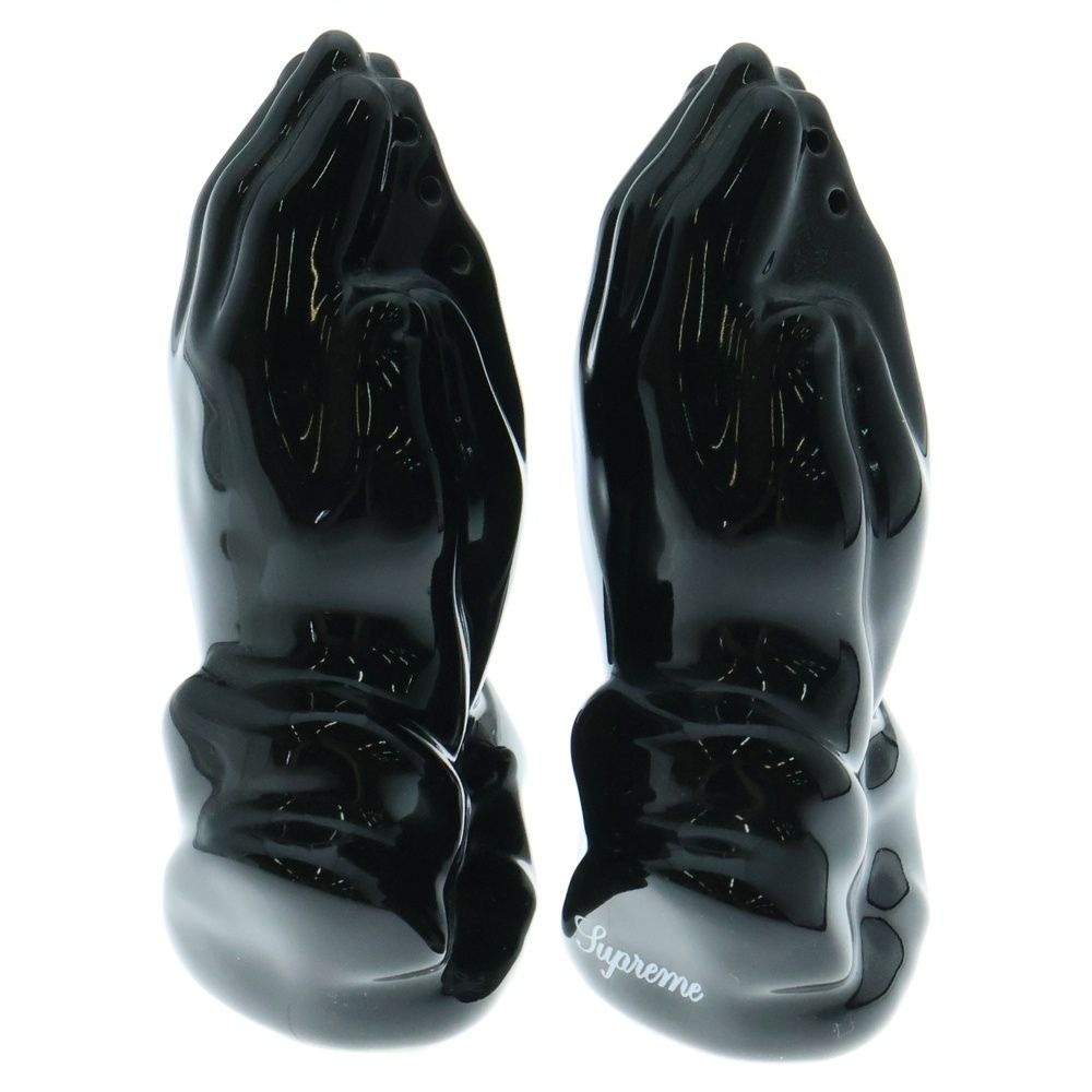  SUPREME シュプリーム 13 SS Praying Hands Ceramic Salt - Pepper Shaker プレイングハンズ セラミック ソルト-ペッパー 塩胡椒入れ ブラック その他 小物