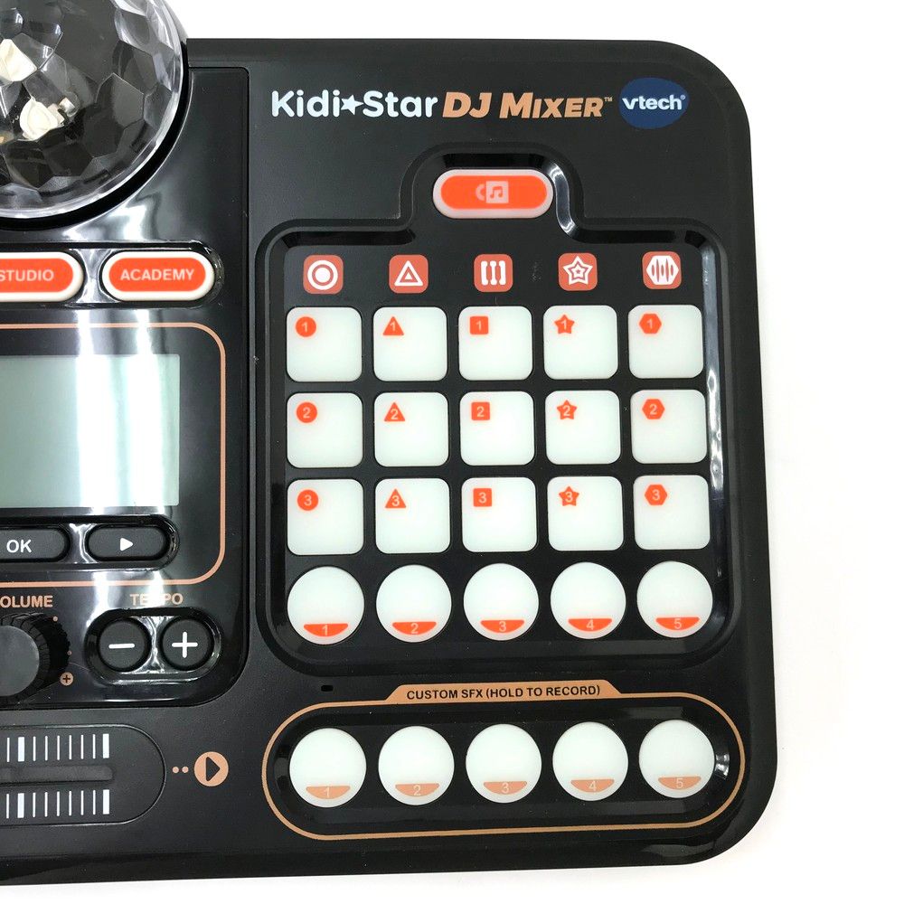 VTech KidiStar DJミキサー ブラック [ブラック] VTech KidiStar DJ