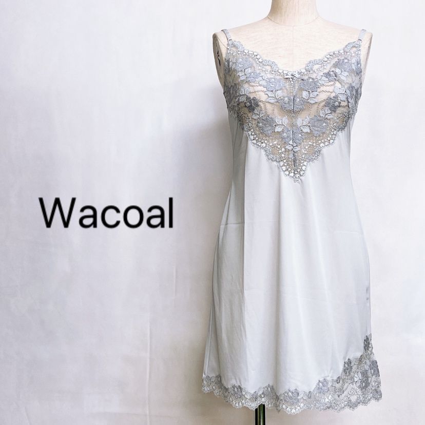 新品タグ付き】Wacoal ワコール スリップ 80-85 ランジェリー 下着