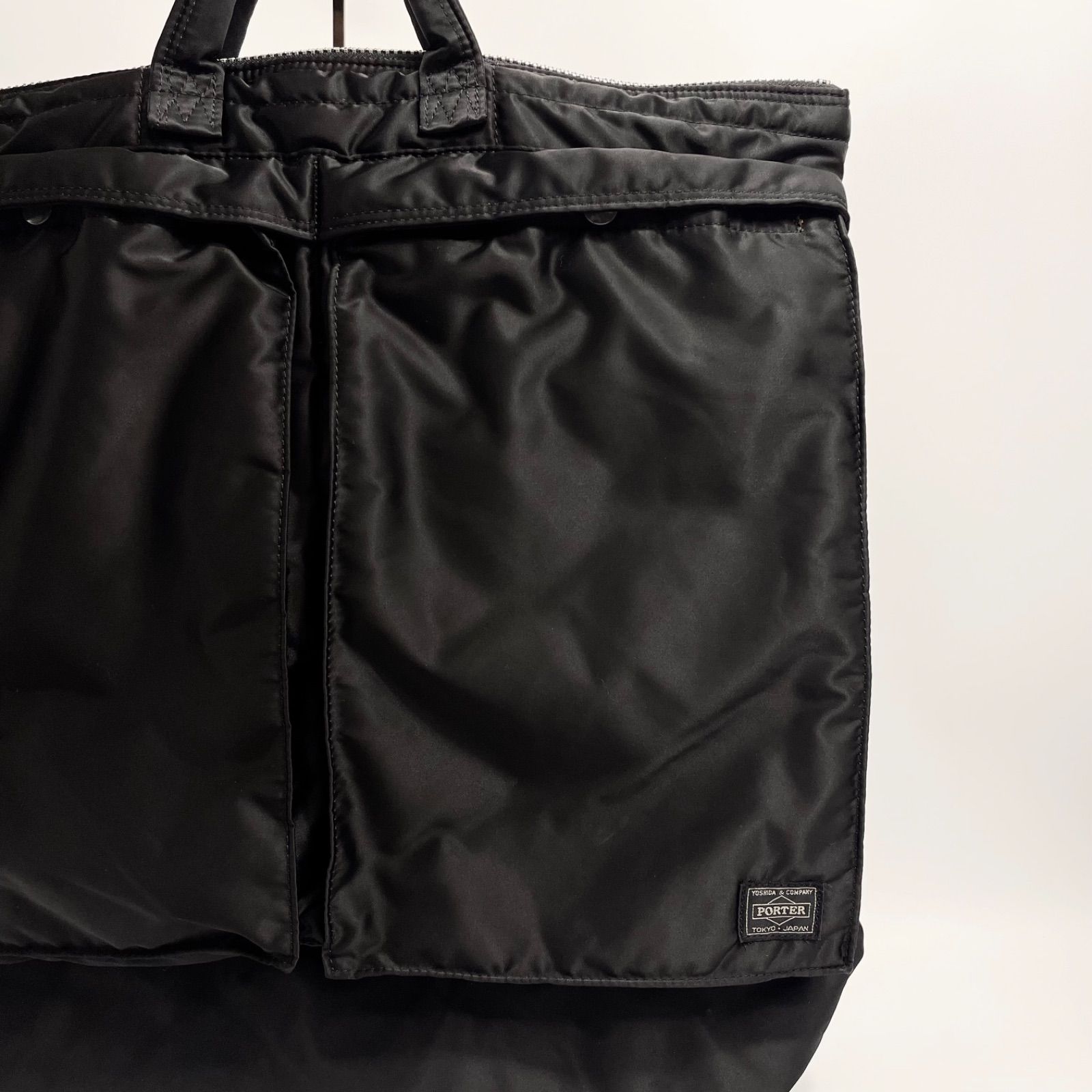 ✨PORTER タンカー ヘルメットバッグ ショルダーバッグ ブラック 大 