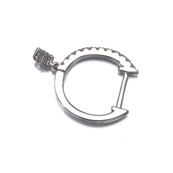 Ponte Vecchio ポンテヴェキオ フープピアス ※片耳 ポンテヴェキオ ピアス ダイヤ ダイヤモンド 0.07ct フープ 片耳