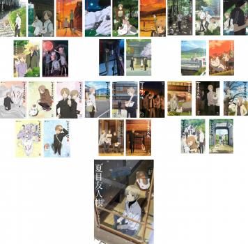 ★送料無料★M★ レンタル落ちDVD 【続　夏目友人帳】 全5巻 　ケース無 DVD 続・夏目友人帳 第2期 全5巻 レンタル版 C03530