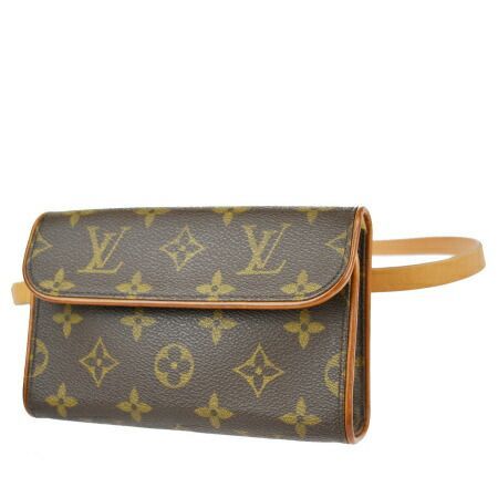 【中古】 ルイヴィトン LOUIS VUITTON ポシェット フロランティーヌ ウエストポーチ 2WAY バッグ モノグラム レザー M51855 73BT833