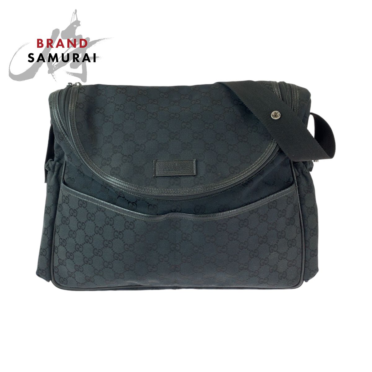 美品 GUCCI グッチ ブラック 黒 シルバー金具 GGキャンバス 039 1103 ハンドバッグ アクセサリーポーチ レディース 408628 美品 GUCCI グッチ ブラック 黒 シルバー金具 GGキャンバス ⁄レザー