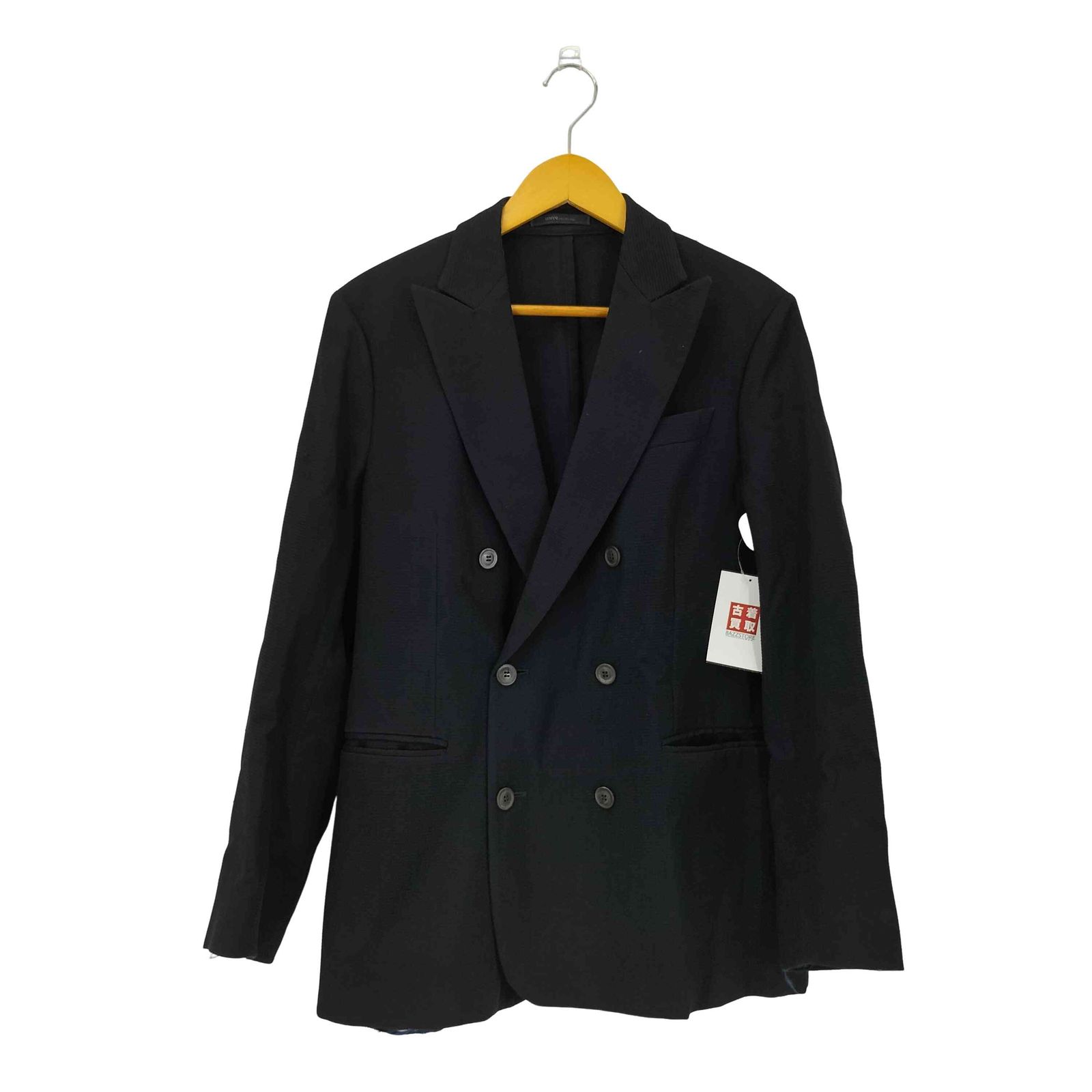 美品 ARMANI COLLEZIONI アルマーニ ダブルブレスト ジャケット アルマーニコレツィオーニ ARMANI COLLEZIONI ピークドラペル