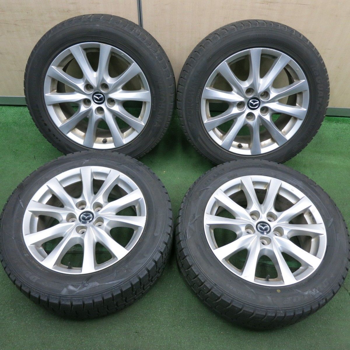 送料無料* バリ溝！8.5分☆マツダ アテンザ ワゴン 純正 225/55R17 スタッドレス ヨコハマ アイスガード iG50 プラス  PCD114.3/5H☆4051904HAス - メルカリ