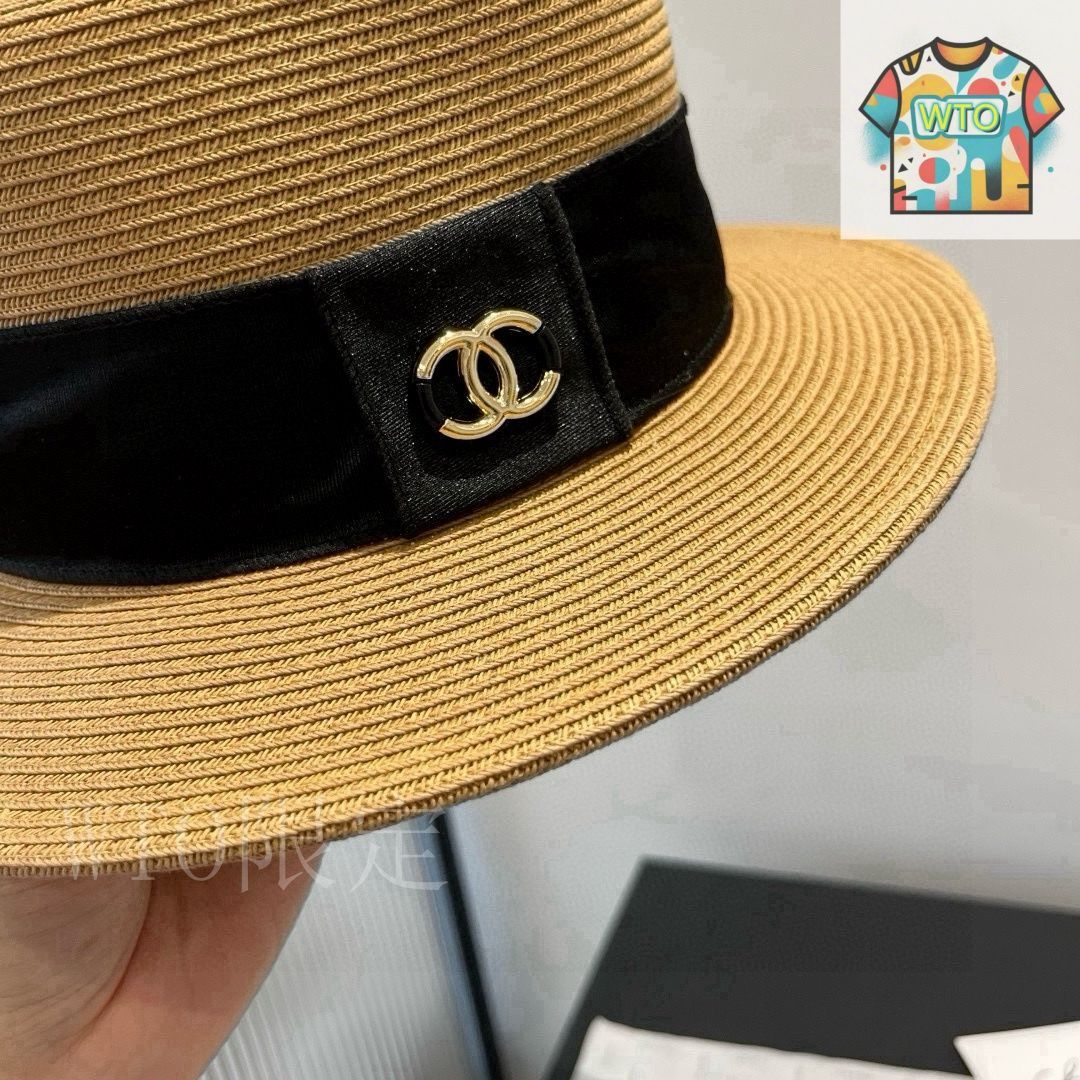 今日特価】Chanel 平頂ハット-3 - メルカリ