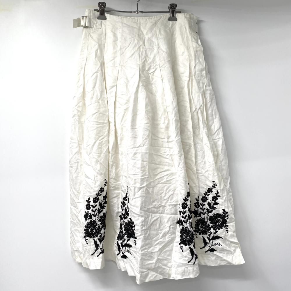 tricot COMME des GARCONS TE-S049 巻きスカート ホワイト サイズM トリココムデギャルソン 17 240017727849