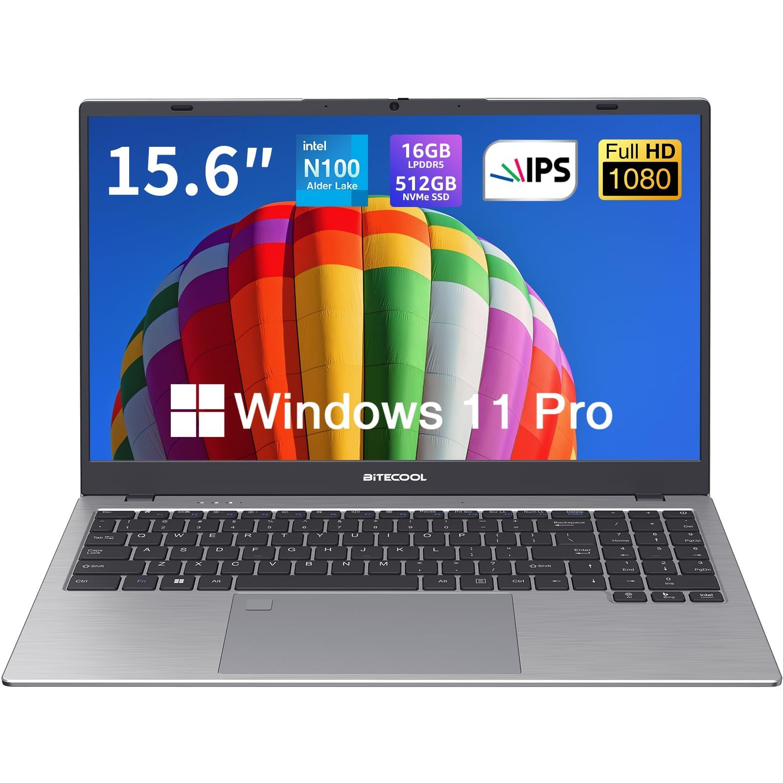 【人気商品】IPS広視野角 16:9 Webカメラ/高速WiFi6搭載/BT5.0/Type-C搭載 16GB 解像度フルHD1920*1080 RAM+512GB Laptop SSD 11Pro 最大3.4 Windows GHz 軽量 学生向け 12世代