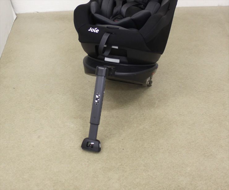美品 ジョイー joie Arc360° ツートンブラック キャノピー付 ISOFIX