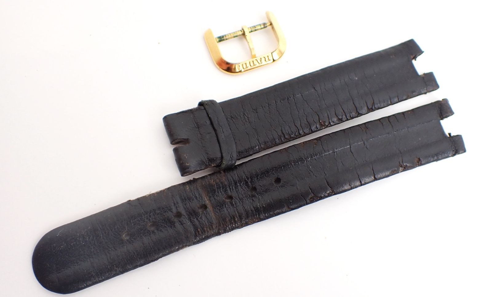 不動品 RADO(ラドー) クポール 129.4075.4N GP/革 ベルト非純正 尾錠非