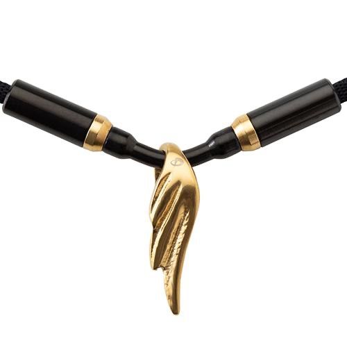 セール RAKUWAネックレス ウイングス ゴールド Phiten ファイテン