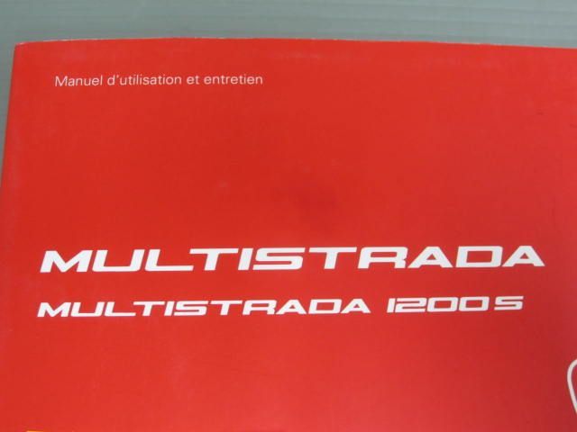 魅力的な価格 DUCATI MULTISTRADA 取扱説明書 zlote-arkady.pl