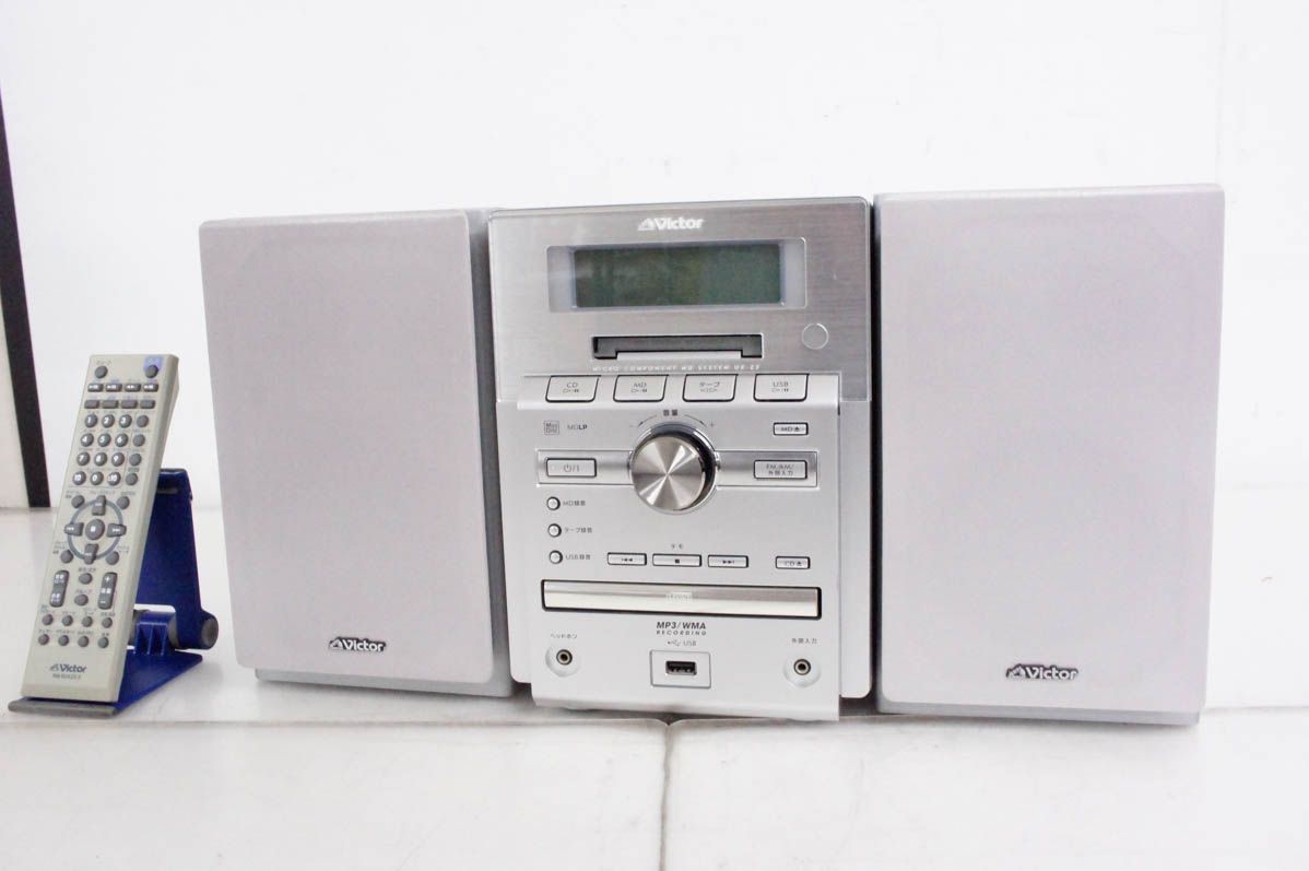 VICTOR UXZ2　CD MD USB　カセットテープ　コンポ　ビクター 購入 【】JVC Victorビクター マイクロコンポーネントMDシステム CD
