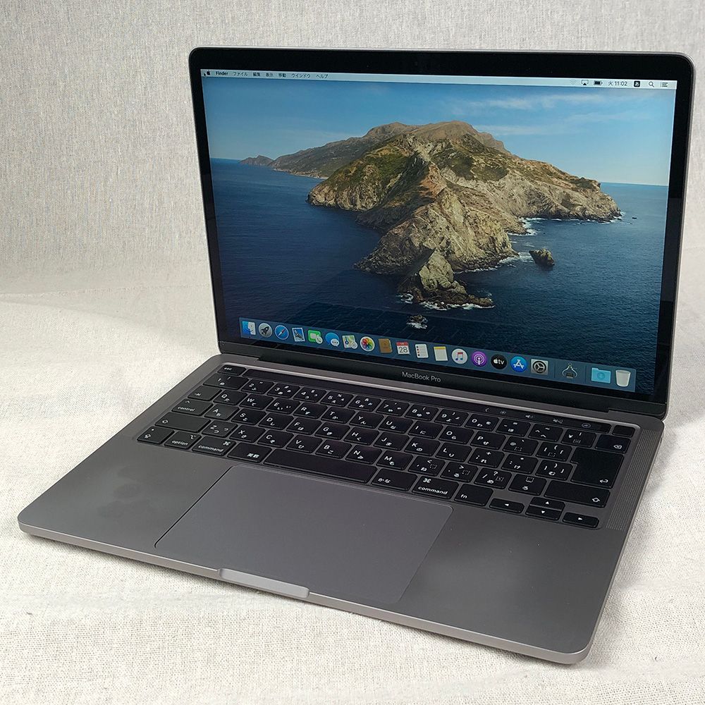 【得価，セール】 【本体のみ】Apple MacBook Pro (13インチ, 2020, Thunderbolt 3ポート x 2)【Touch Bar・i5・16GB・256GB】A2289 EMC3456/LT-250173（258181） MacBook本体