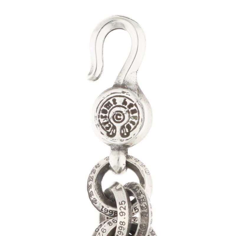 CHROME HEARTS CHROME HEARTS クロムハーツ 2 DOUBLE B RING ダブルB