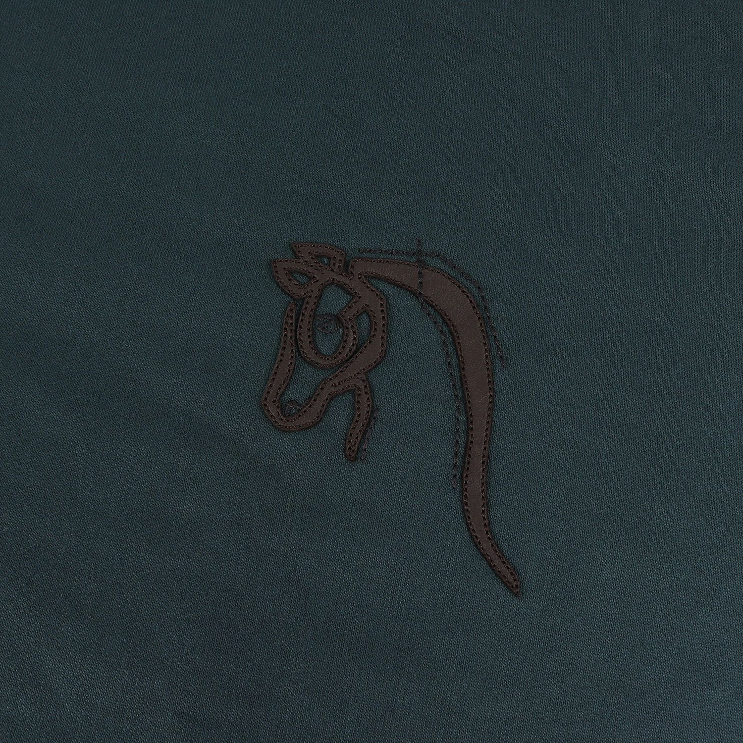新品 HERMES エルメス Tシャツ サイズ:L 21AW ワンポイント ホース 
