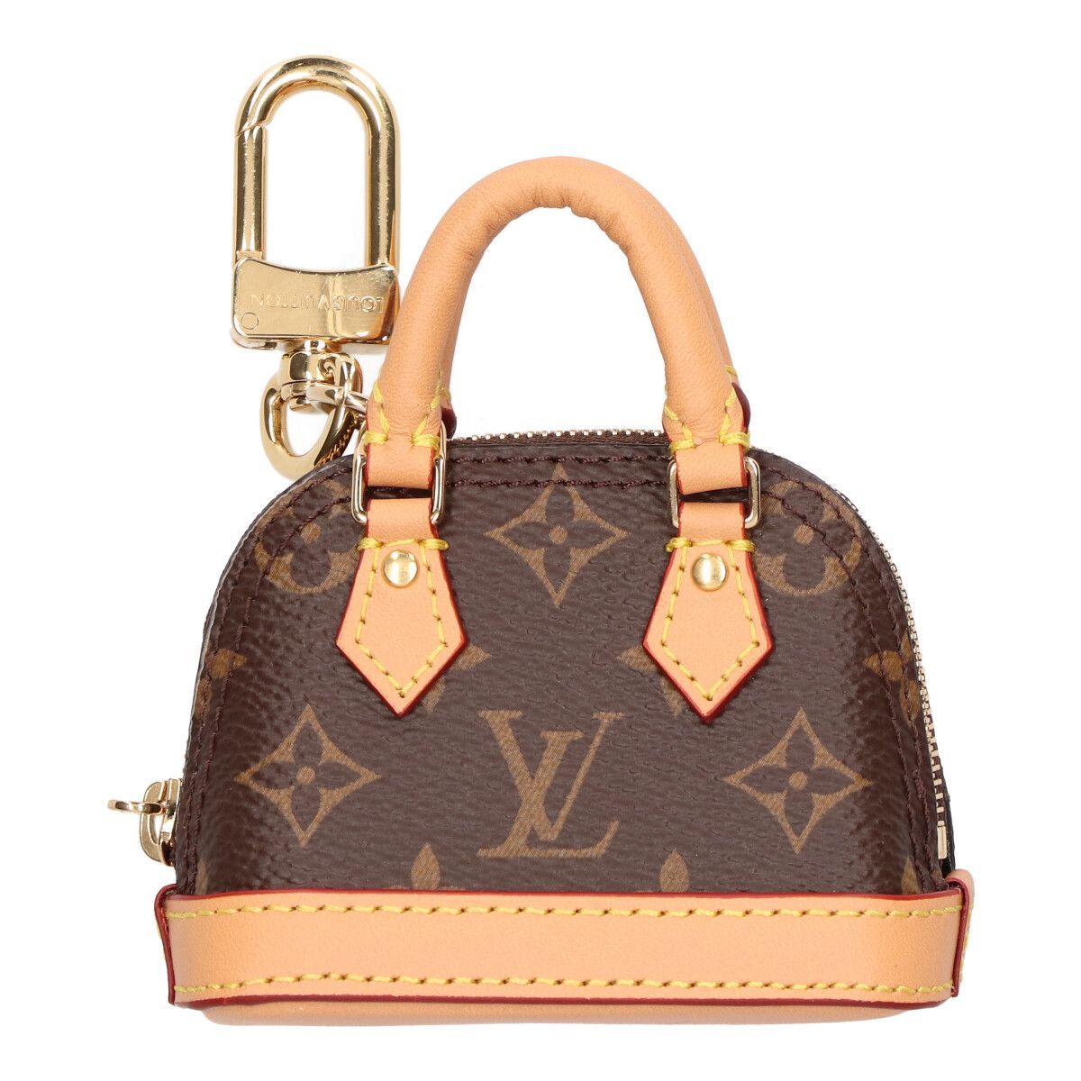 中古】 LOUIS VUITTON ルイ・ヴィトン バッグチャーム・ミクロ アルマ 