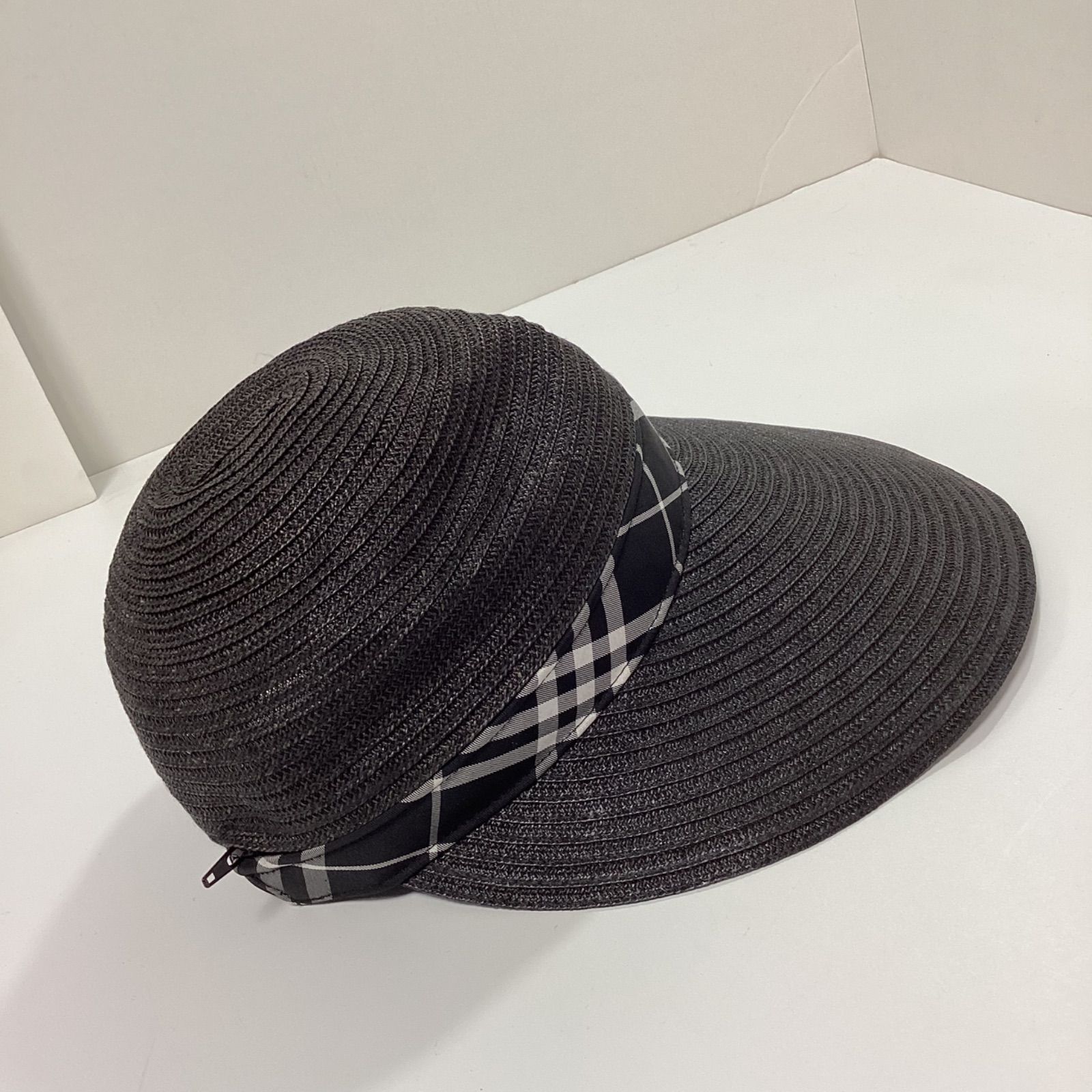 BURBERRY サンバイザー BURBERRY - 本物バーバリーゴルフBURBERRY GOLFニットキャップ