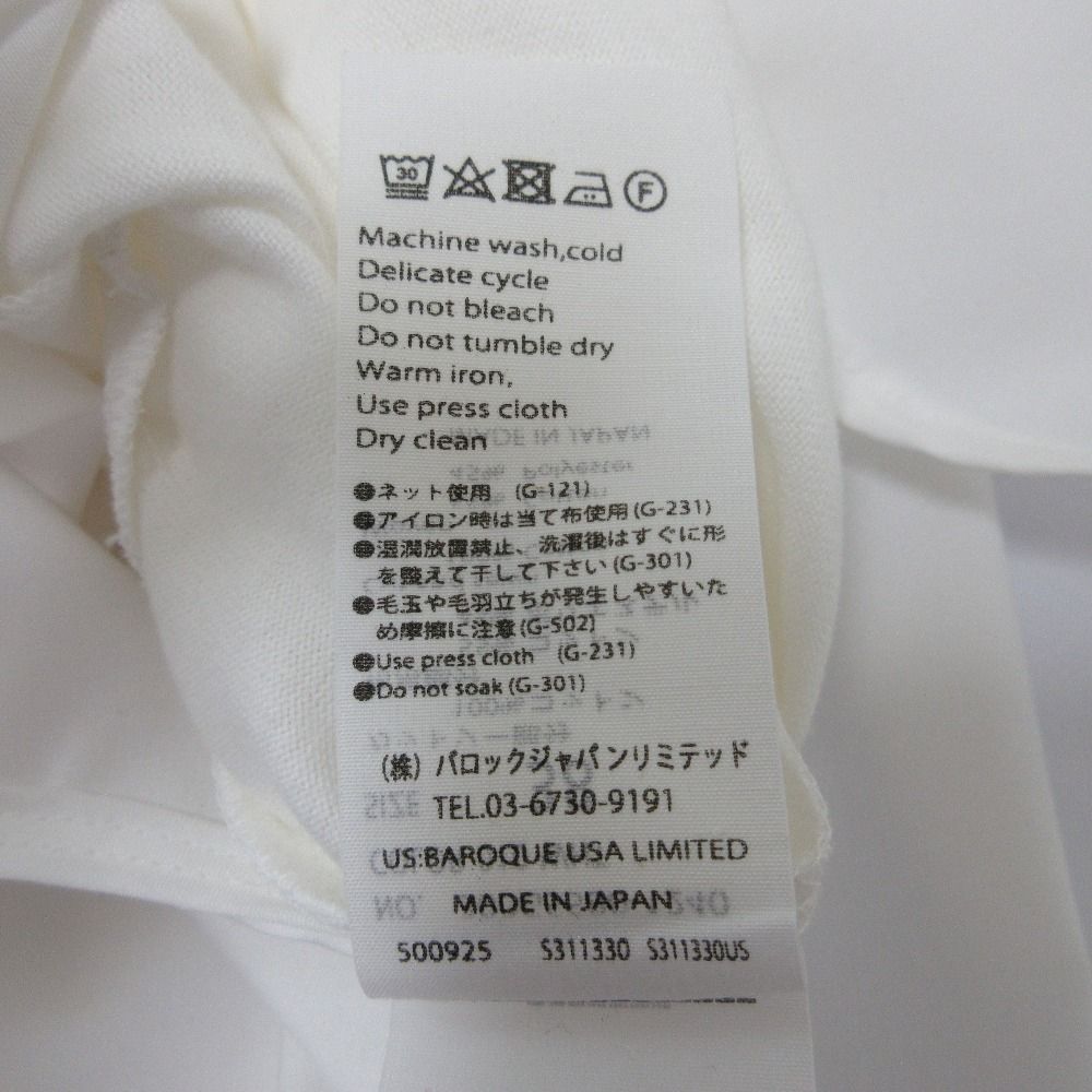 良品 23SS ENFOLD エンフォルド COMBI T-SHIRT 裾フレア 五分袖  