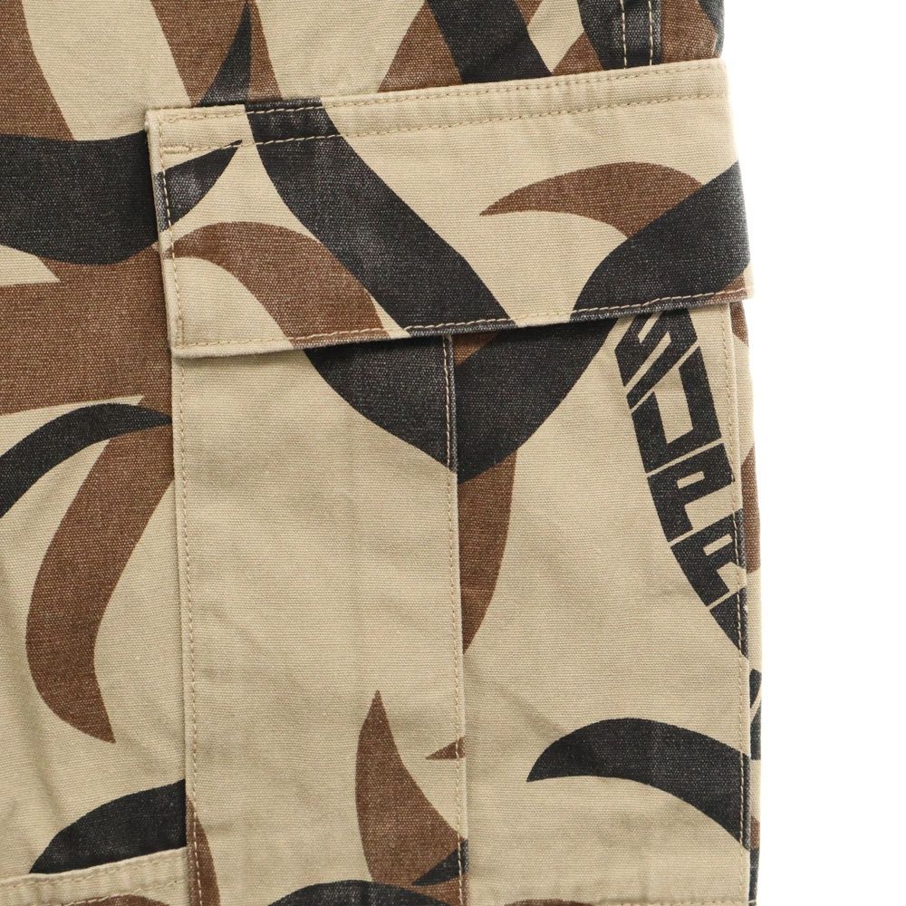 SUPREME (シュプリーム) 19AW CARGO PANT TAN TRIBAL CAMO トライバル