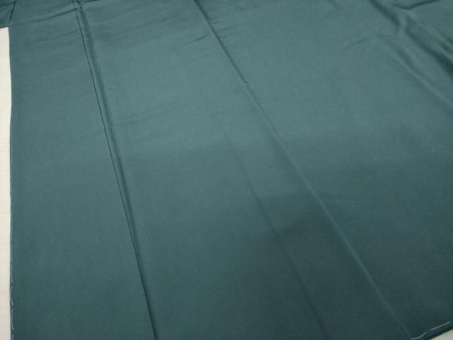 平和屋着物 上質な色無地 錆鉄御納戸色 正絹 AABC4123ck MERCADOAVALIA_COM_BR