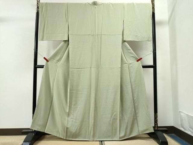 平和屋着物●上質な色無地　薄萌葱色　正絹　逸品　CAAS7418yc 平和屋着物○上質な色無地 薄萌葱色 正絹 逸品 CAAS7418yc - メルカリ