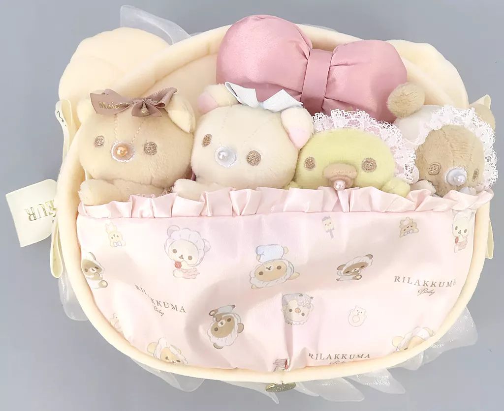 リラックマ友の会 maison de fleur てのりぬいぐるみ セット