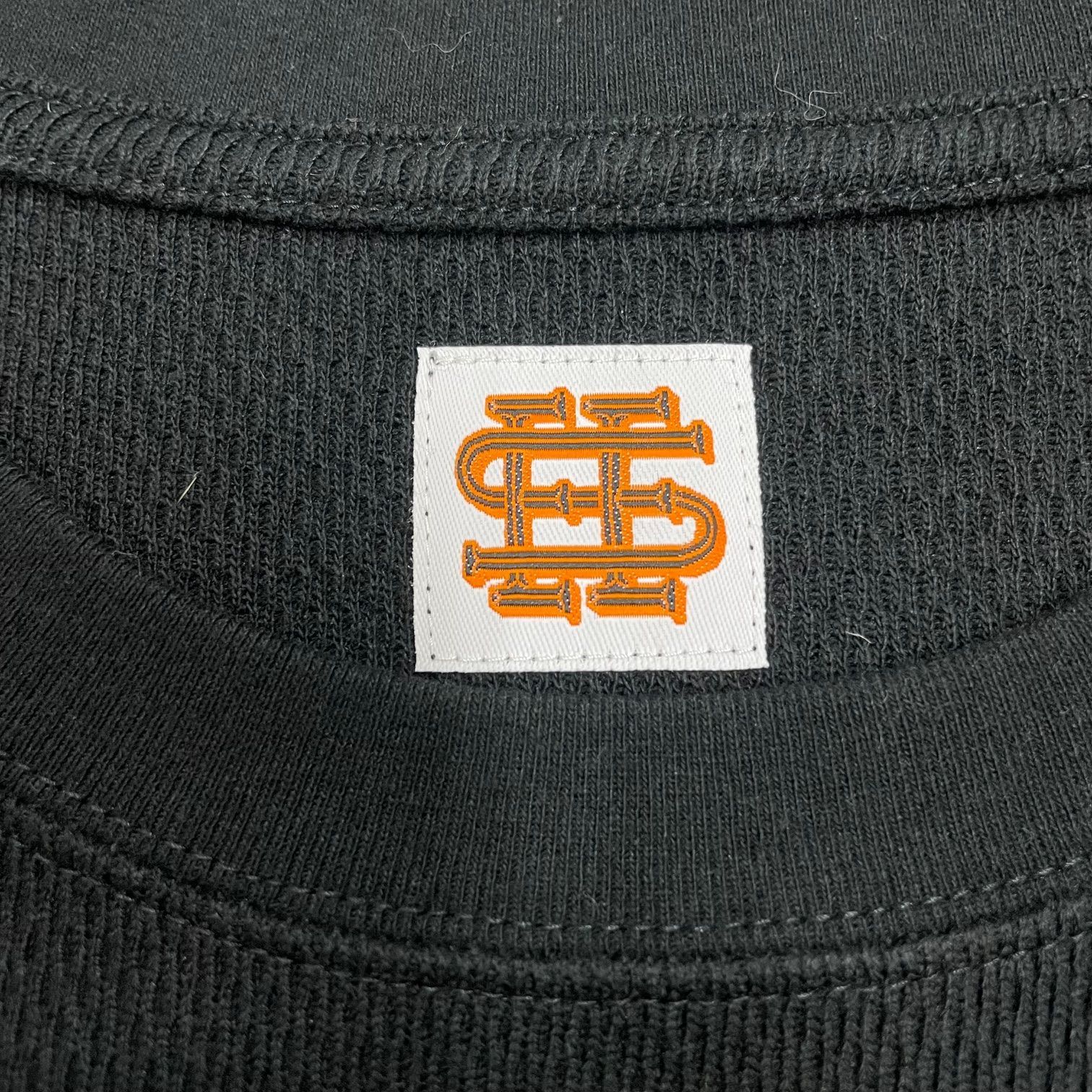 SEESEE × URBS SUPER BIG LS 鹿の子T-SHIRTS スーパービッグ